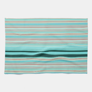 Multicolor Striped Pattern Kitchen Towel