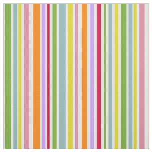 Multicolor Stripes Fabric