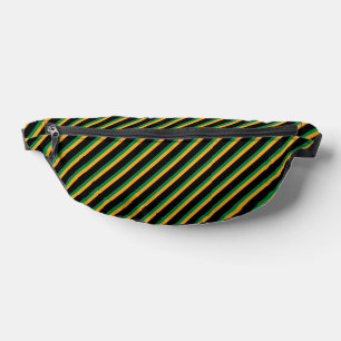 Multicolor Stripes Fanny Pack