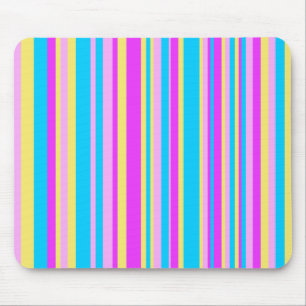 Multicolor Stripes Mouse Pad