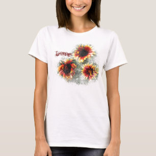 Multicolor Sunflower T-Shirt