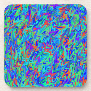 Multicolor Swirl Coaster