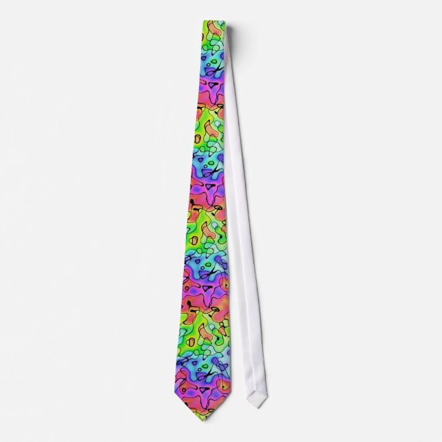 Multicolor Texture Tie (Front)