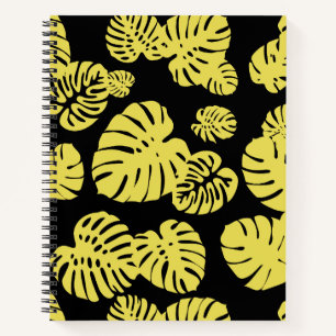 Multicolor Tropical Leaves 7 Notebook