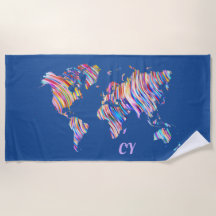 Multicolor World Map