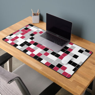 Multicolore Magenta Black Géométrique