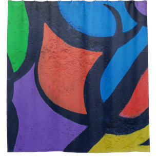 Multicolored abstract painting