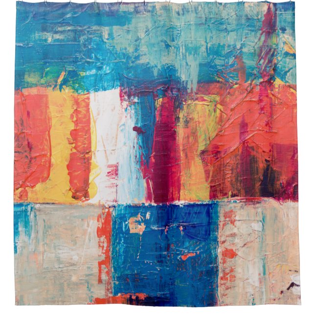Multicolored abstract painting (Front)