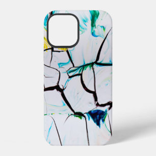 MULTICOLORED ABSTRACT PAINTING iPhone 12 CASE
