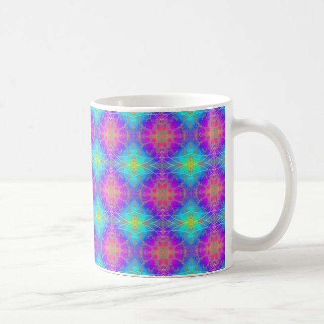 Multicolored Abstract Patterned Mug (Right)