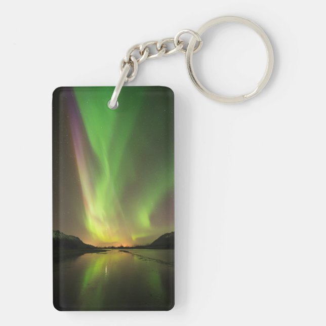 Multicolored Aurora Keychain (Back)