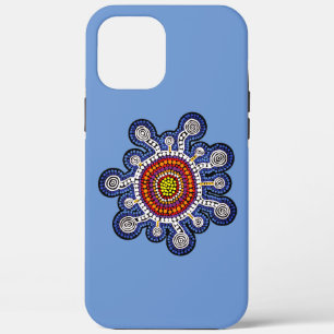 Multicolored Australia aboriginal art (all phones) iPhone 12 Pro Max Case