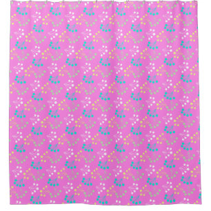 Multicolored berries simple pattern retro sixties