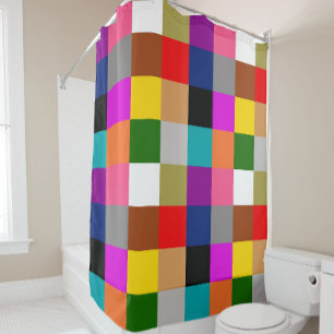 Multicolored Bold Color Blocks Design