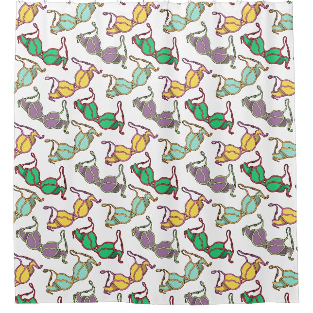 Multicolored Bra Pattern (Front)