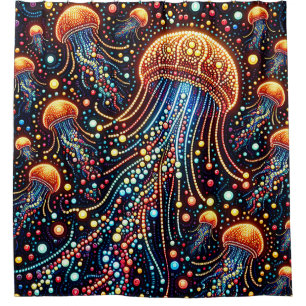 “Multicolored Bubbles: Jellyfish Harmony”