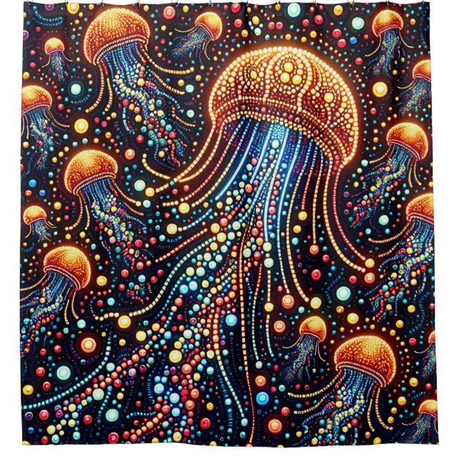 “Multicolored Bubbles: Jellyfish Harmony” (Front)