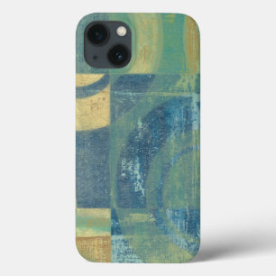 Multicolored Circles & Panels iPhone 13 Case