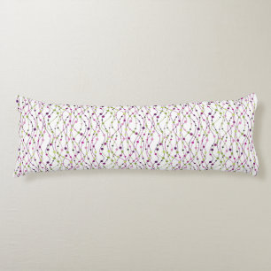 Multicolored dot background body pillow
