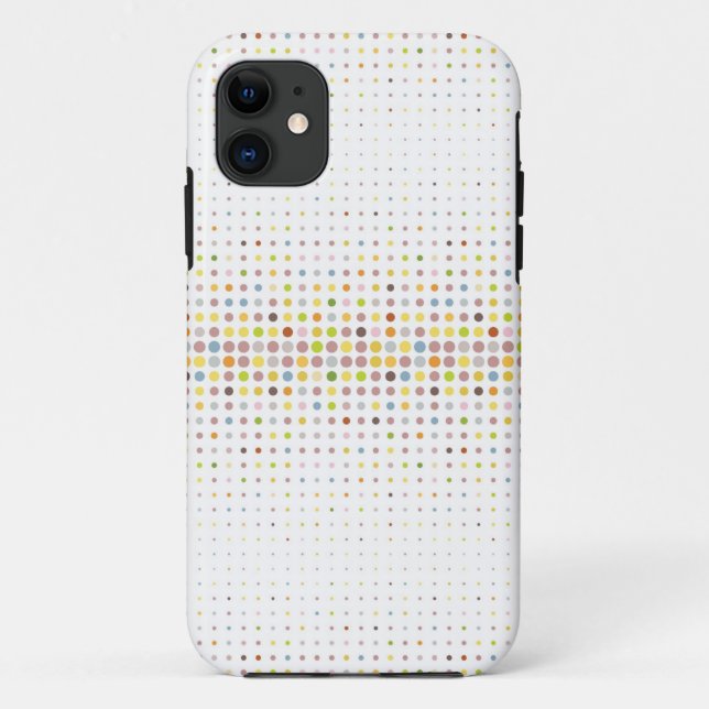 Multicolored dot background Case-Mate iPhone case (Back)