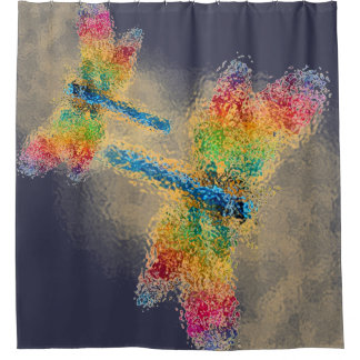 Multicolored Dragonflies