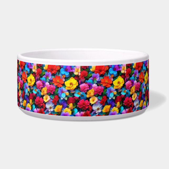 Multicolored Flowers Pattern-75647 (Front)