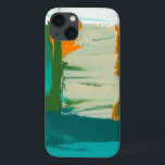 Multicolored Free Expression Painting iPhone 13 Case<br><div class="desc">Jennifer Goldberger created this multicolored free expression painting. Thick paint strokes leaves globs of paint on the work,  making it feel like a layered print. Get yours now!</div>