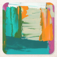 Multicolored Free Expression Painting