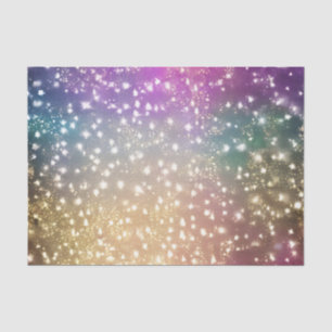 Multicolored Glitter Explosion Tissue Paper