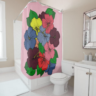 Multicolored Hibiscus Flowers #2