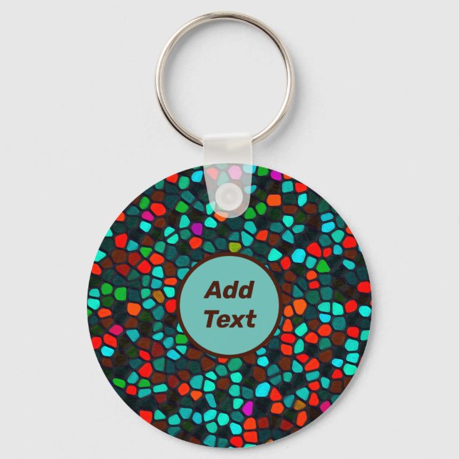 Multicolored Keychain (Front)