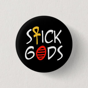 Multicolored Logo 1 Inch Round Button