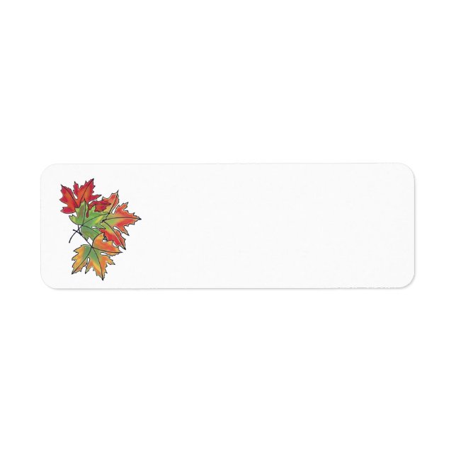 Multicolored Maple Leaves (Front)