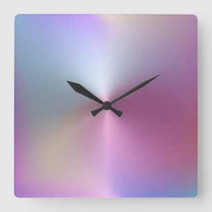 Multicolored Metallic Style Acrylic Wall Clock