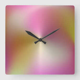 Multicolored Metallic Style Acrylic Wall Clock