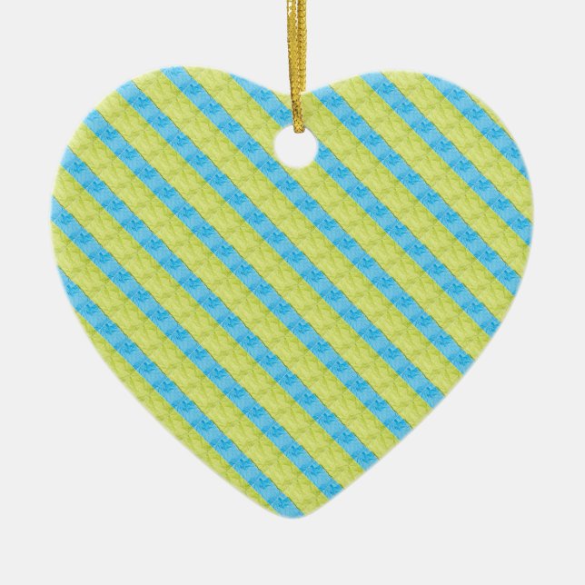 multicolored palettes ceramic ornament (Front)