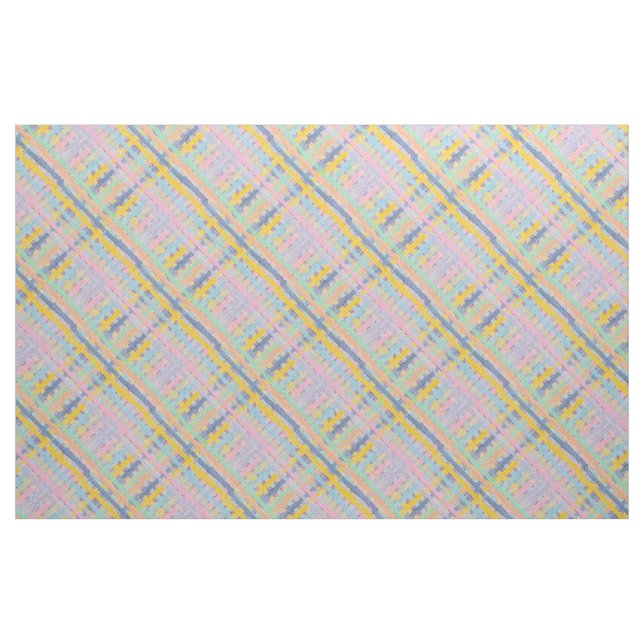 Multicolored Plaid Fabric (Fat Quarter)
