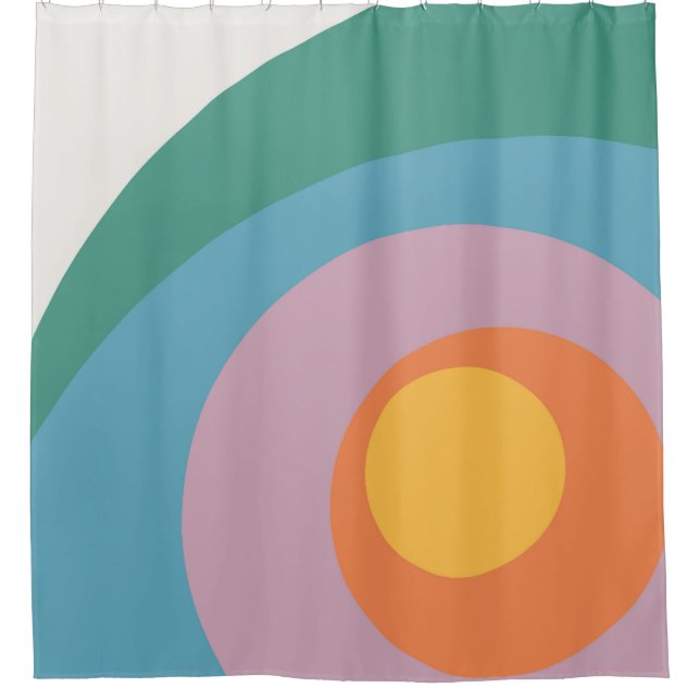 Multicolored retro style circles (Front)