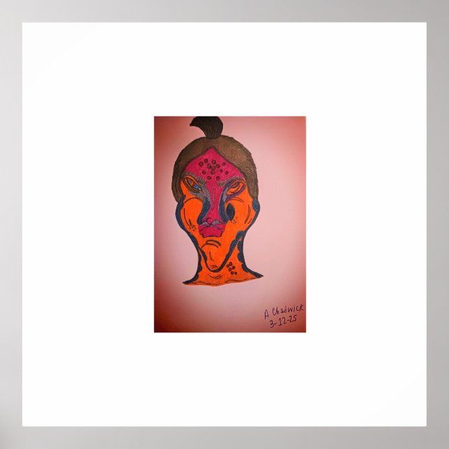 Multicolored Science Fiction  Poster (Front)