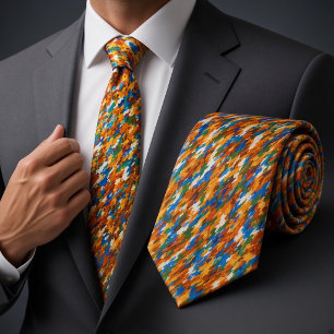 Multicolored Sprinkles for Festive Elegance Tie