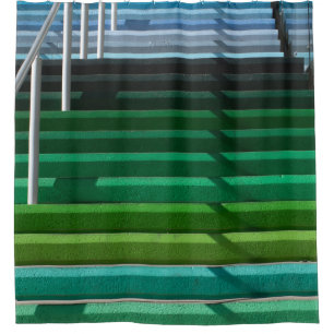 Multicolored stairs