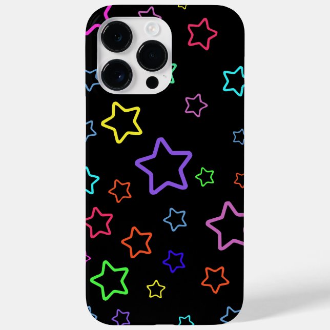 Multicolored Starry Night Case-Mate iPhone Case (Back)