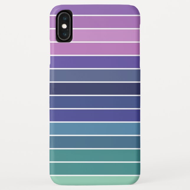 Multicolored Stripes Case-Mate iPhone Case (Back)