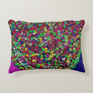 Multicolored Tree Between Worlds Accent Pillow