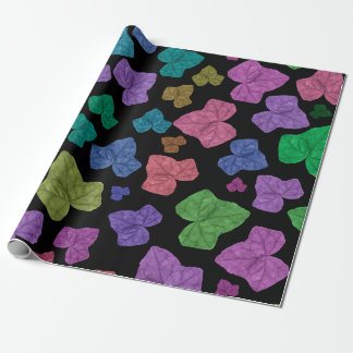 Multicolored Vine Leaf Seamless Pattern Wrapping Paper