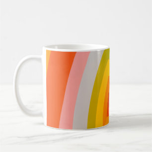 Multicolored wall art coffee mug