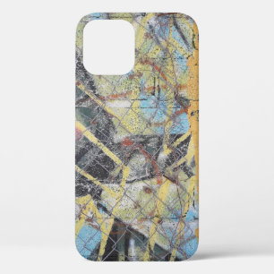 Multicolored wall painting iPhone 12 case
