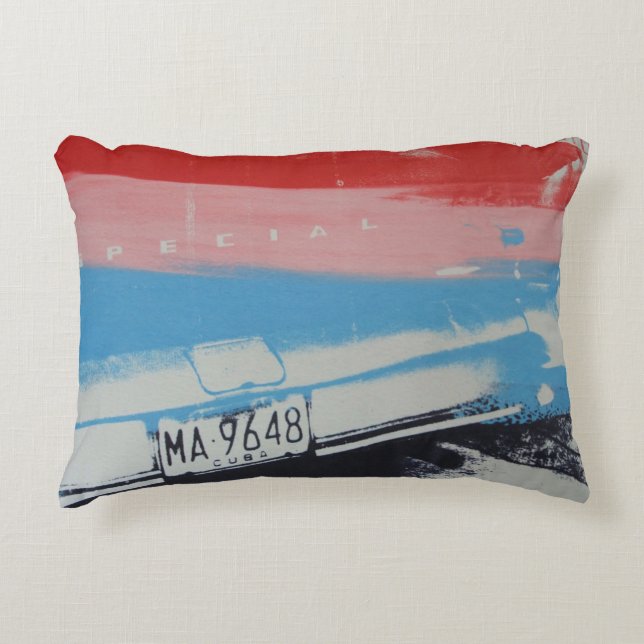 Multicolour fender accent pillow (Front)