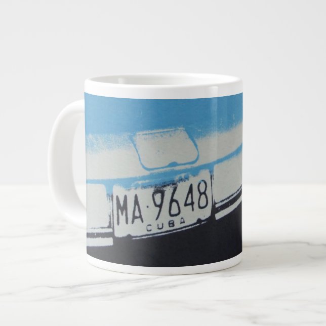 Multicolour fender large coffee mug (Front Left)