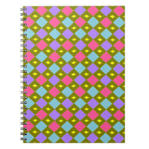 Multicolour Honeycomb You Create Notebook